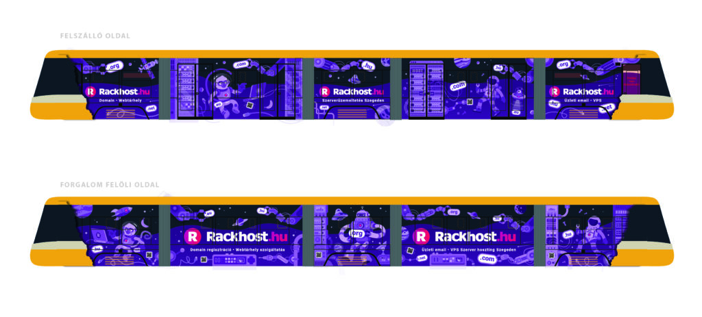 Rackhost villamos