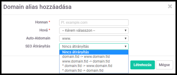 Domain alias Domain alias